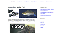 Desktop Screenshot of molly-fish.com